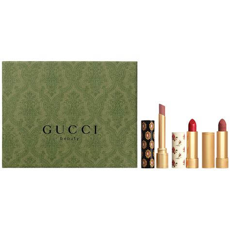 gucci lipstick trio set